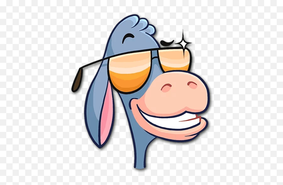 Animal Elvis - Elvis Donkey Sticker Ull Emoji,Elvis Emoji