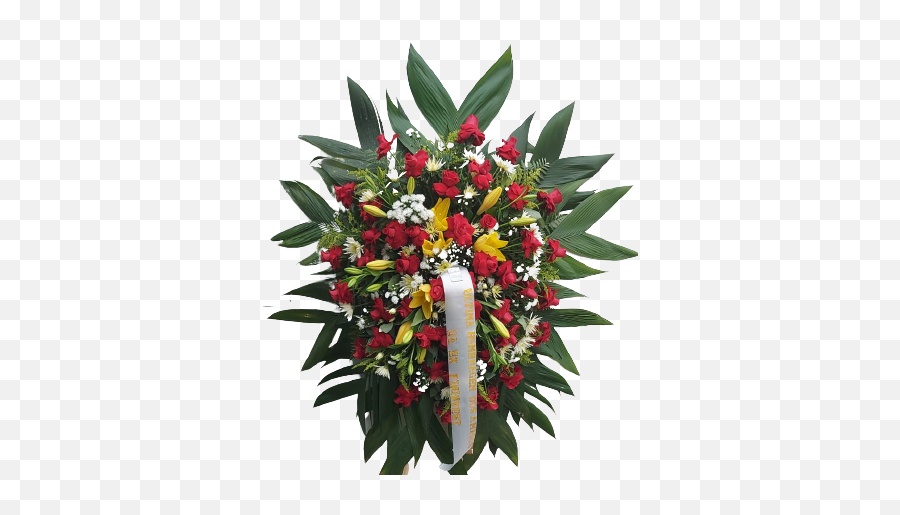 Coroa Fúnebre Último Adeus Floricultura Curitiba - Artificial Flower Emoji,Adeus Emojis