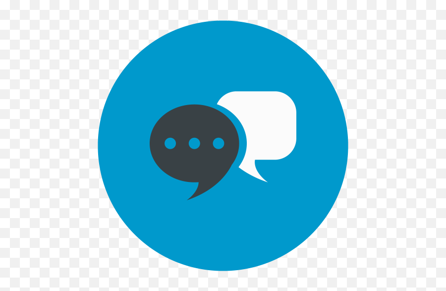 Live Chat Conversation Free Icon Of Web Hosting - Icon Customer Support Chat Emoji,Chatting Emoticon Symbols