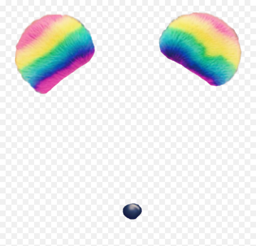 Snapchat Rainbow Png - Snapchat Emoji Rainbow Ohren Soft,Rainbow Emoji