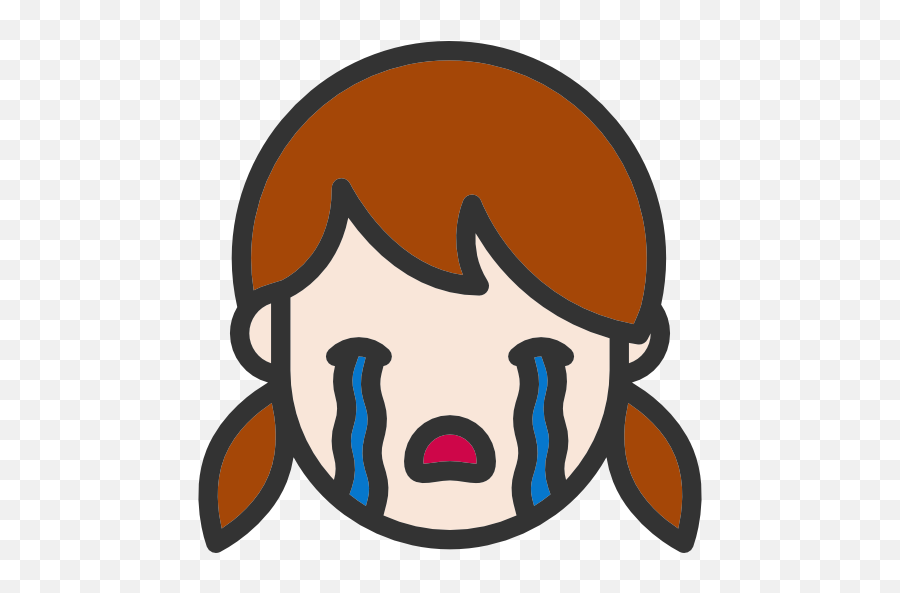 Free Icon Crying - Girl Cry Icon Png Emoji,Crying Emotion