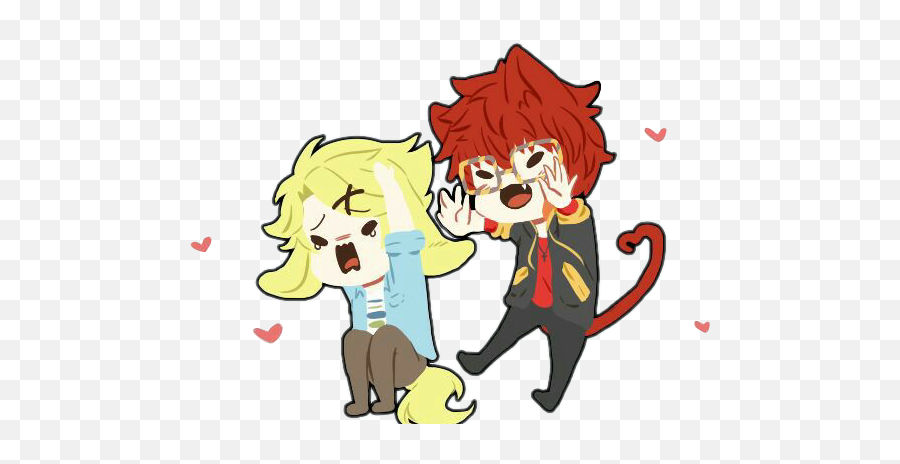 Mysticmessenger Myedit 707 Sticker - Fictional Character Emoji,Another Batch Of Transparent Mystic Messenger Emojis ^^