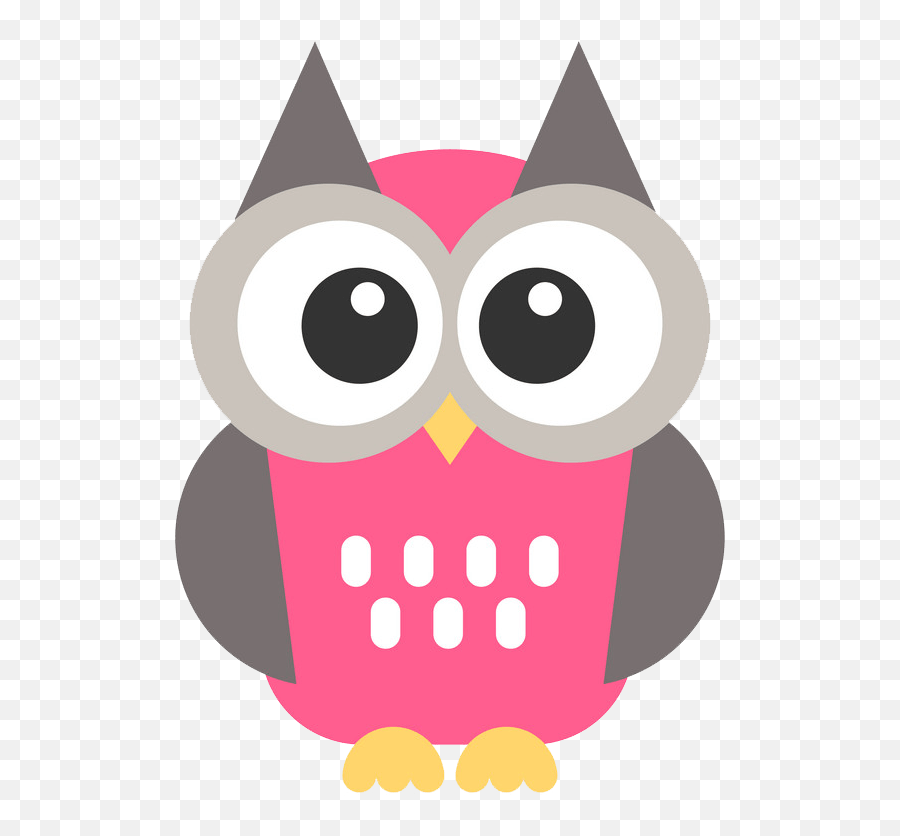 Owl Clipart - Clipartworld Icon Emoji,Pink Owl Emoticon
