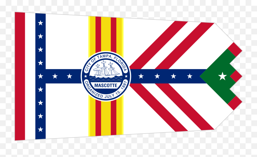 The Amazing Flag Of Tampa - Tampa Flag Emoji,Florida Flag Emoji