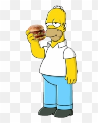 The Most Edited - Simpsons Homer Emoji,Cheeseburger Emoji Pillow