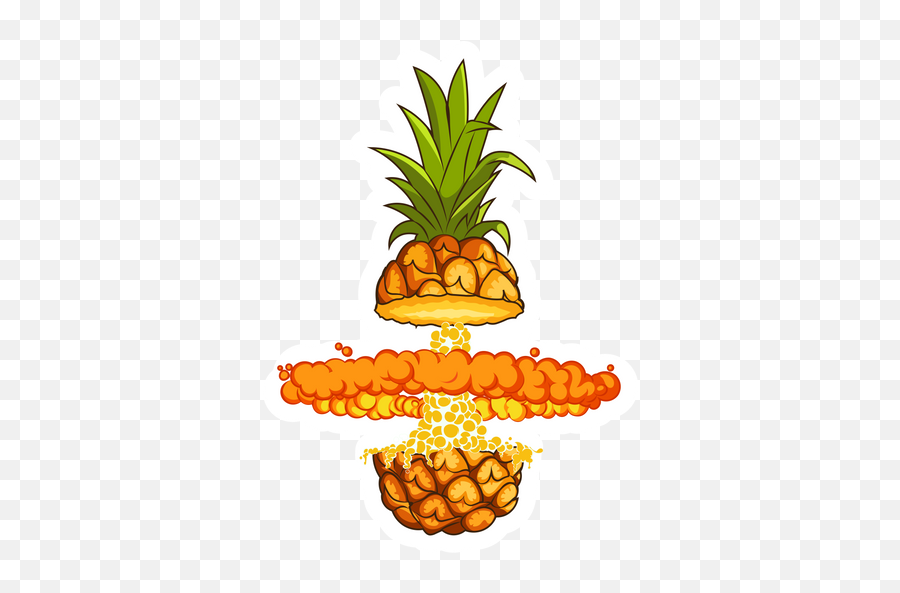 Kidsu0027 U0026 Teensu0027 Home Items Details About Pineapple Stickers - Pineapple Exploding Animation Emoji,Pineapple Pen Emoticon