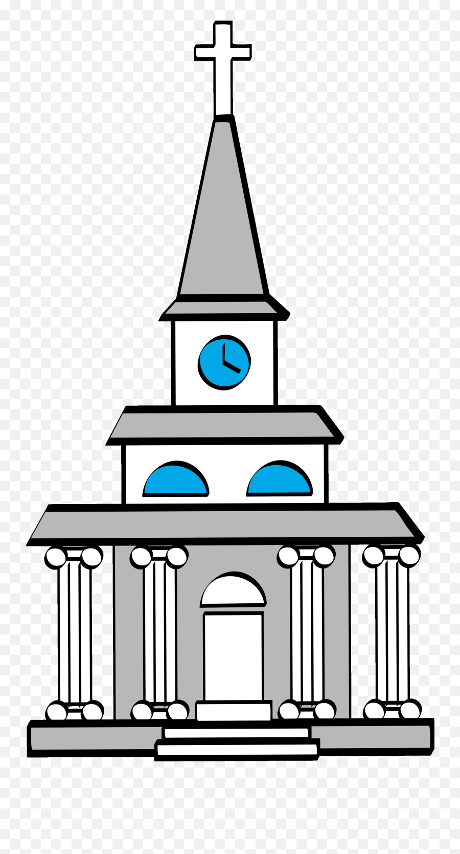 Emoji Clipart Church Emoji Church Transparent Free For - Blue Church Clipart,Superman Emoji
