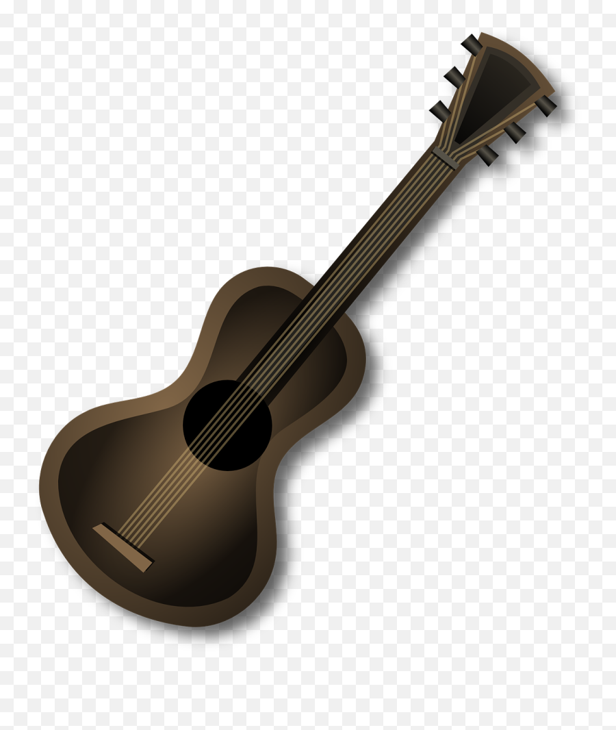 Guitaracousticbrownclassicalinstrument - Free Image From Emoji,Emoticon Yukalaylee