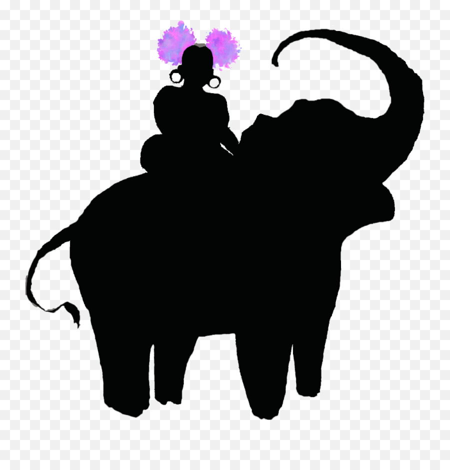 Wizy D Cute Elephant Clip Art - Cloudygif Big Emoji,Elephant Emoticon