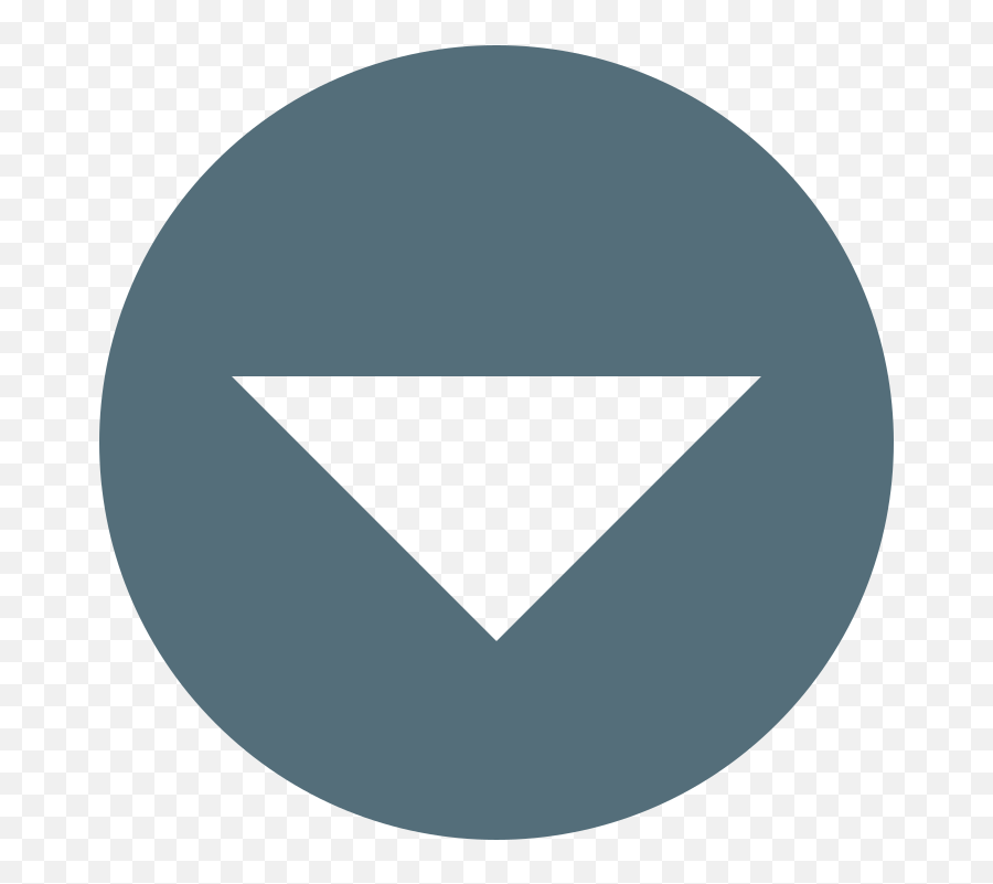 Fileeo Circle Blue - Grey Caretdownsvg Wikimedia Commons Emoji,Downward Emoji