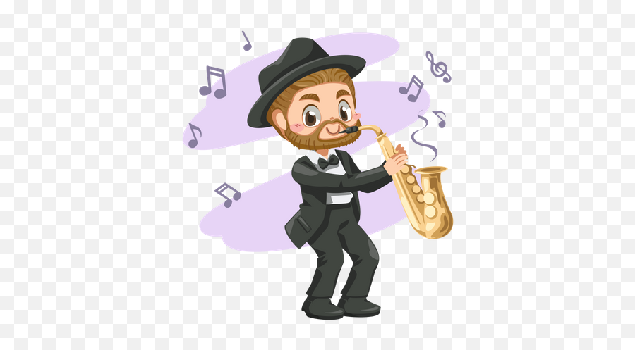 Saxophone Icon - Download In Flat Style Emoji,Emoji For Jazz Music