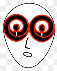 Face Trance Crazy Wild Eyes Png - Clip Art Emoji,Crazy On Emotion