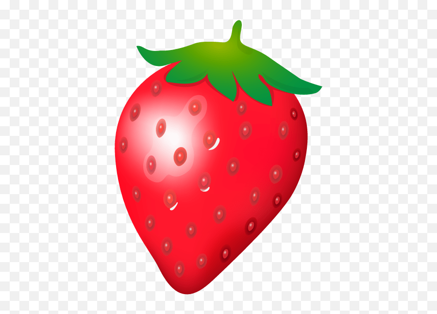 Strawberry Illustration Material - Lots Of Free Emoji,Shave Ice Emoji