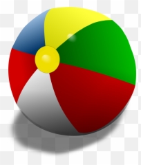 Beach Ball Emoji Png - Beach Ball Clipart Free,Emoji Remix