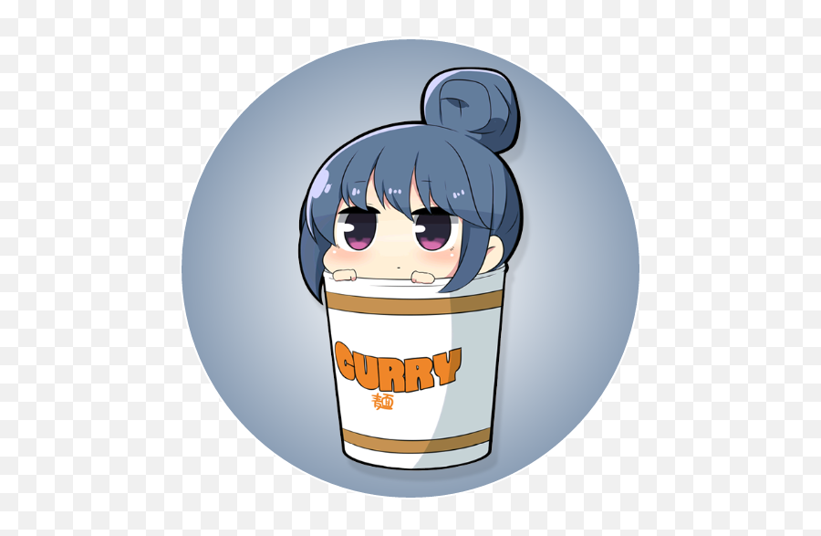 Curry Sticker - Laid Back Camp Nadeshiko Cute Emoji,Curry Emoji App