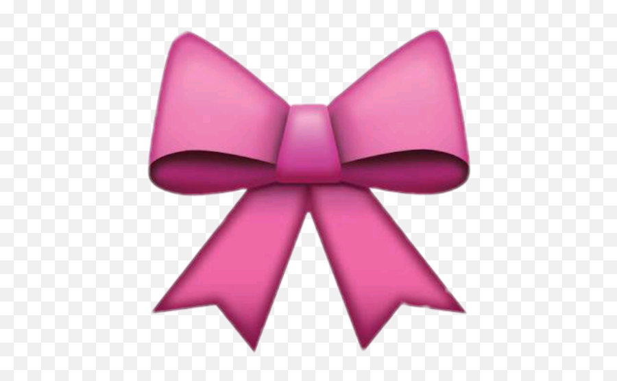 Moño Emoji Sticker By Karla - Bow Emoji Transparent,Photo De Emoji