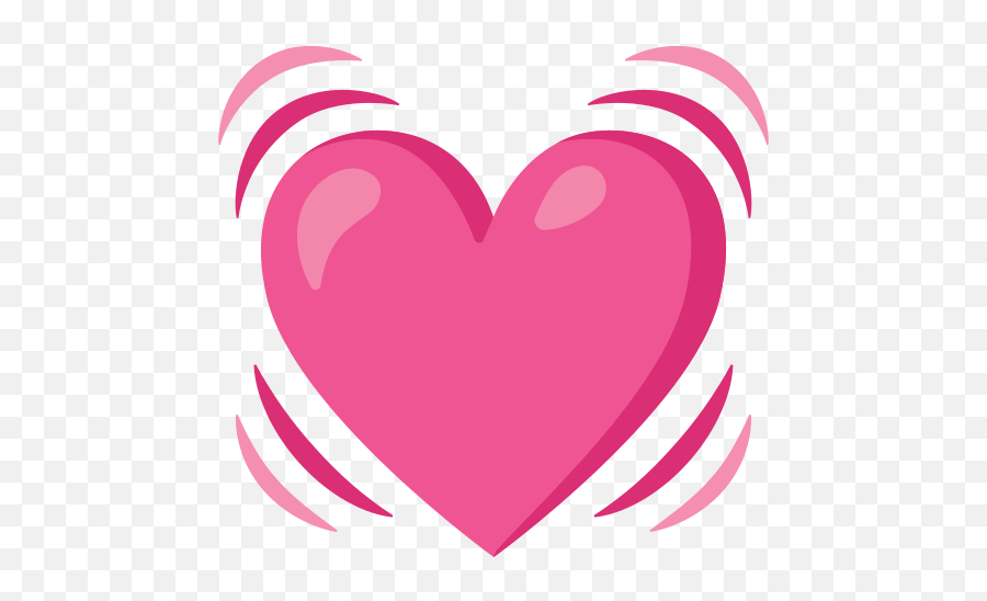 Beating Heart Emoji - Corazon Latiendo,What Does The Blue Heart Emoji Mean