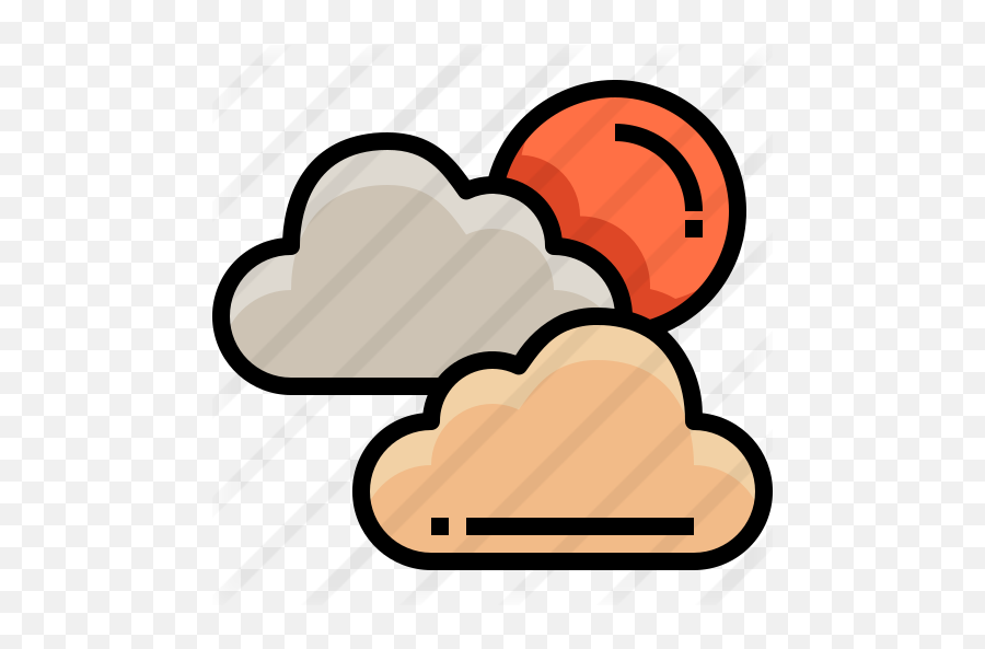 Cloudy - Free Nature Icons Food Emoji,Cloudy Emoji