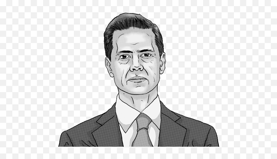 El De Peña Nieto - Peña Nieto En Caricatura Emoji,Emoticon Con Corazon De Peña Nieto