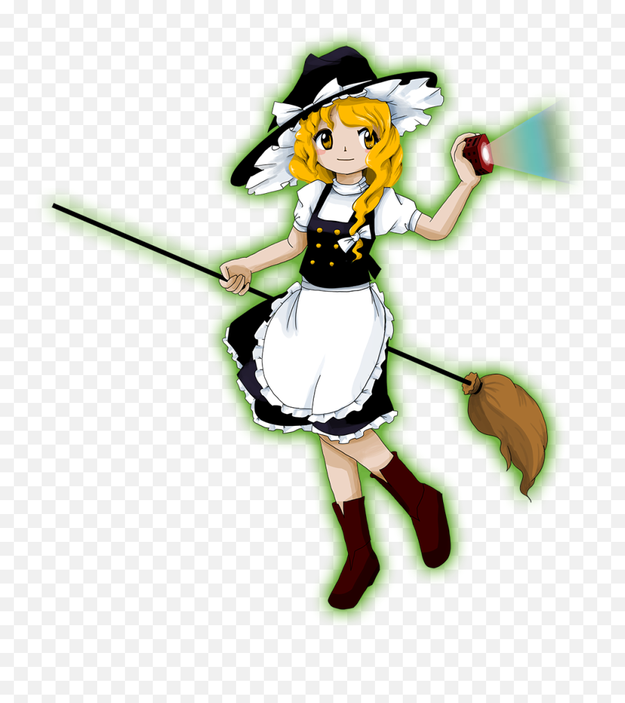 Marisa Kirisame Touhou Español Fandom - Touhou Marisa Kirisame Emoji,Emoji Cara Ojos Cerrados Nolesta