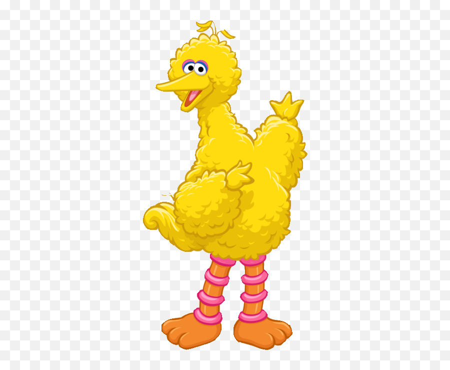 Big Bird Elmo Ernie Oscar The Grouch - Personajes De Plaza Sesamo Big Bird Emoji,Big Bird Emoticons
