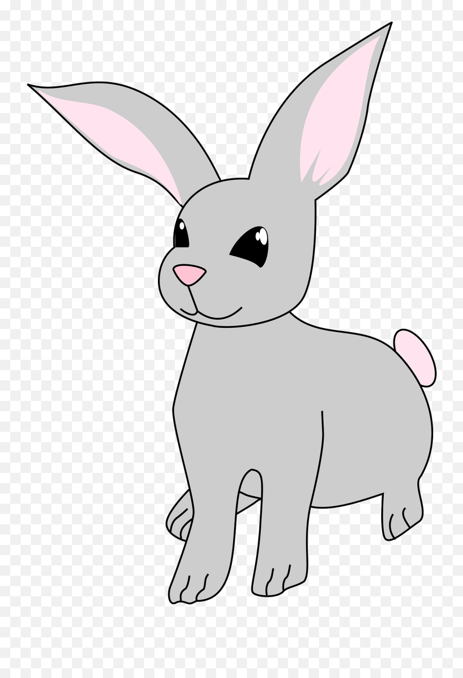 Rabbit Clipart Free Download Transparent Png Creazilla - Imagen Prediseñada De Conejo Emoji,Line Bunny Emojis
