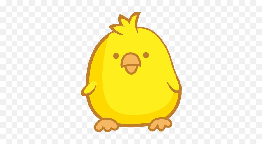 Pollo Animado Pollito Pollitos Dibujo - Pollito Infantil Emoji,Pollito Emoticon Iphone