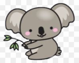Koala Cute Bamboo Slime Sticker By Girl In Red - Easy Cute Koala Drawing Emoji,Koala Bear Emoji