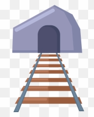 Train Track Clipart Free Download Transparent Png Creazilla Emoji,Train Emoticon One Line Ascii