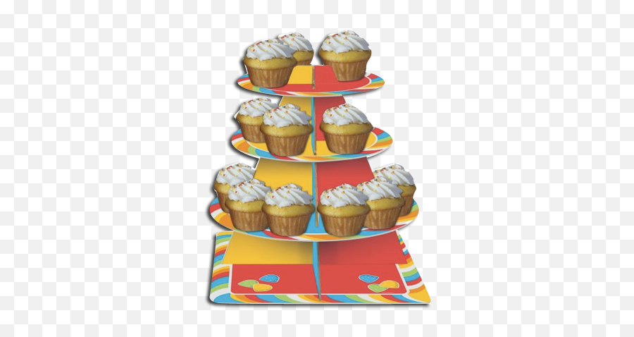 Sugar Buzz Cupcake Stand - Cupcake Plateau Emoji,Muffin Emoji
