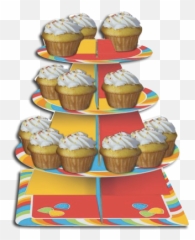 Sugar Buzz Cupcake Stand - Cupcake Plateau Emoji,Muffin Emoji