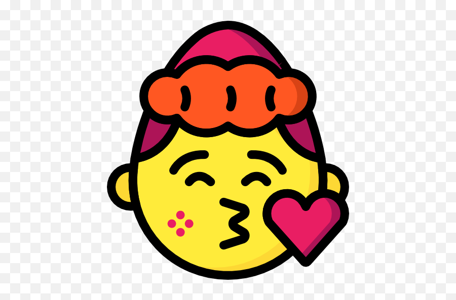 Free Icon Kiss Emoji,Santa Kissing Emoticon