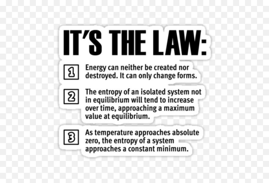 Three Laws Of Thermodynamics For Gibbs And Free Energy Emoji,Entropy Magic And Emotions