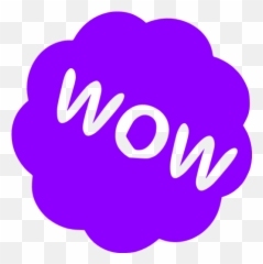 Violet Wow Badge 2 Icon - Free Violet Badge Icons Emoji,Wow! Fb Emoticon