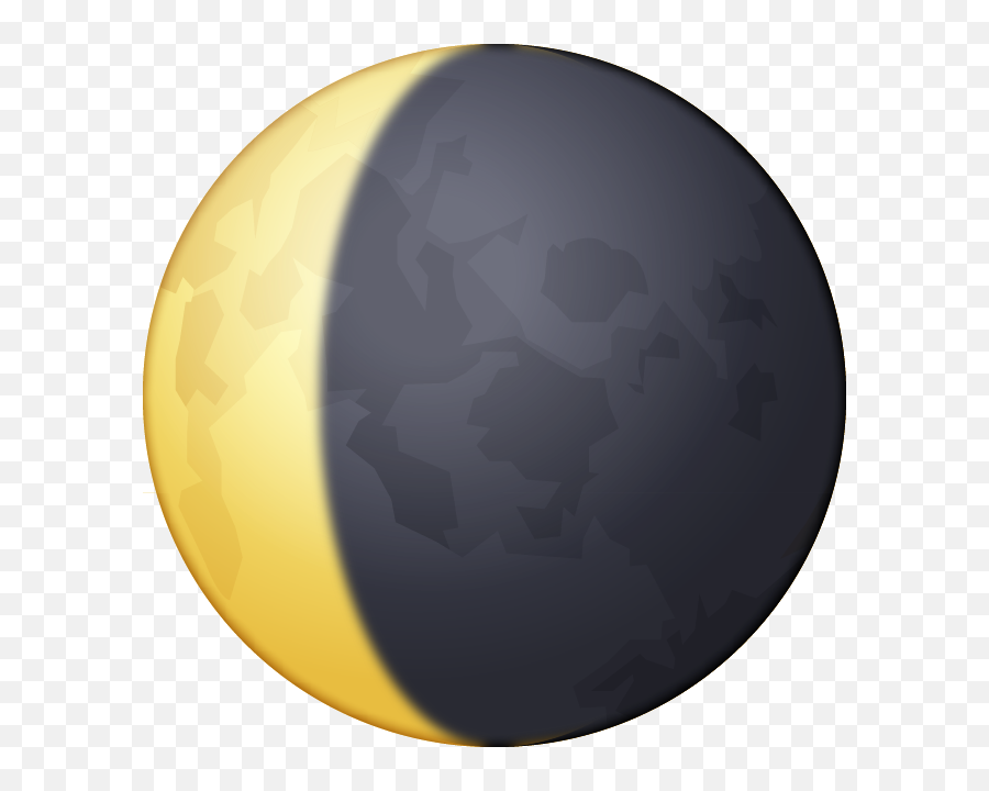 Waning Crescent Moon Emoji - Waning Crescent Moon Emoji,Flip Off Emoticons