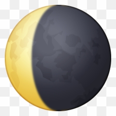Waning Crescent Moon Emoji - Waning Crescent Moon Emoji,Flip Off Emoticons