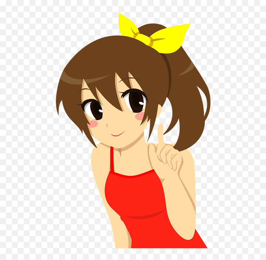 Girl Clipart Free Download Transparent Png Creazilla Emoji,Anime Girl Emoticon