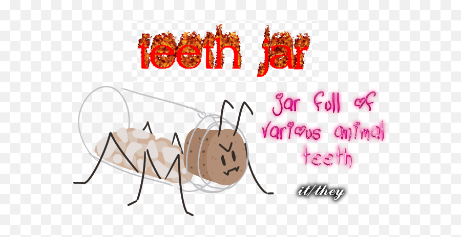 Teeth Jar On Toyhouse Emoji,:gar: Emoji