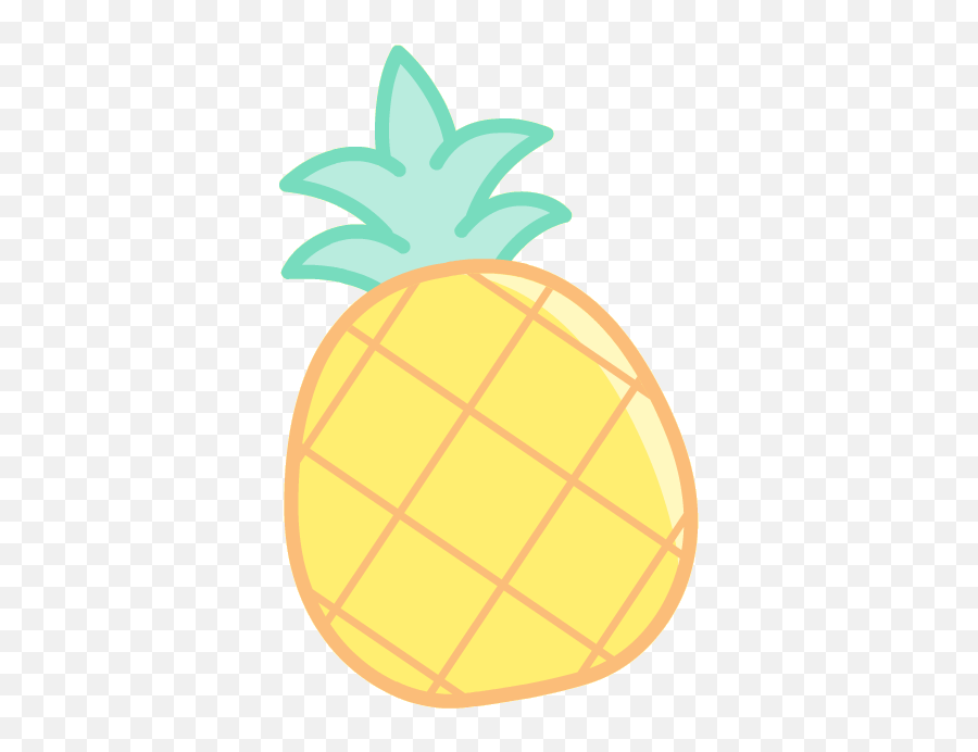 Tag For Kawaii Cats Clipart Animation Transparent Free For - Kawaii Pineapple Gif Emoji,Pinapple Emoji