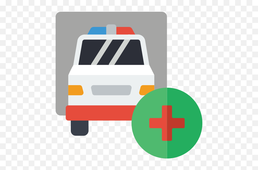 Ambulance - Free Transport Icons Emoji,Copcar Emoji