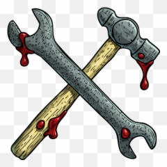 Halloween Emoji,Hammer And Wrench Emoji