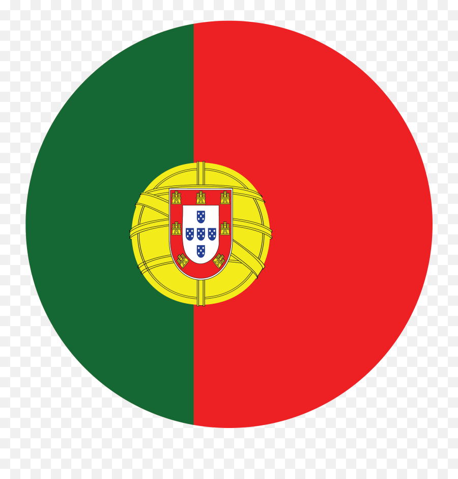 Portugal Flag Circle Shap Png Image No Background High Quality Emoji,Chile Flag Emoji