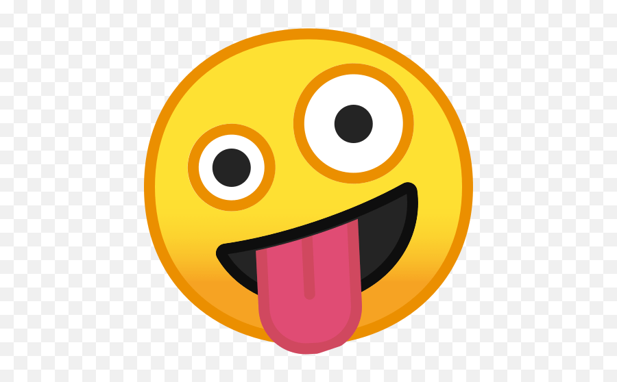Crazy Face Emoji,Copy Paate Poodle Emoji
