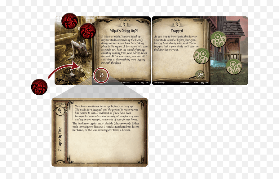 Arkham Horror And Bloodborne Card Games - Arkham Lcg Blank Agenda Emoji,The Oldest And Strongest Emotion Of Mankind Is Fear