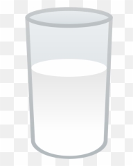 Clipart Milk Drinking Glass Clipart Milk Drinking Glass - Glass Of Milk Icon Png Emoji,Drinking Emoji