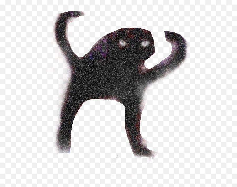Cursedimage Cat Cursed Threatening Sticker By Nat - Animal Figure Emoji,Threatening Emoji
