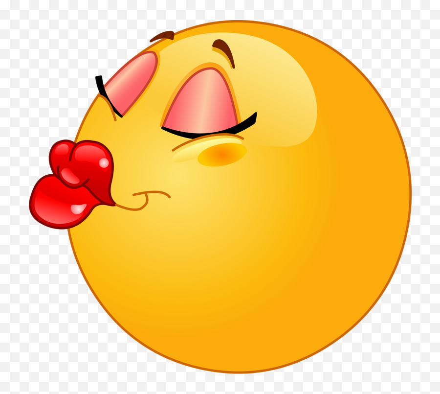 U2014 Smiley Emoticons Emojis - 2 Cute Kissing Cartoon,Tan Square Emoji