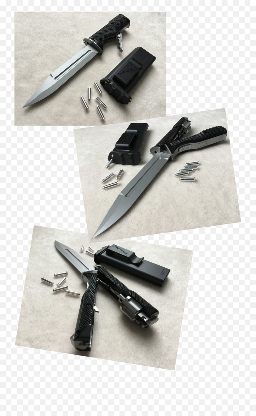 Concealed Weapons Knife - Gun Knuckleknife Trigger Folding Emoji,Dagger Knife Emoji