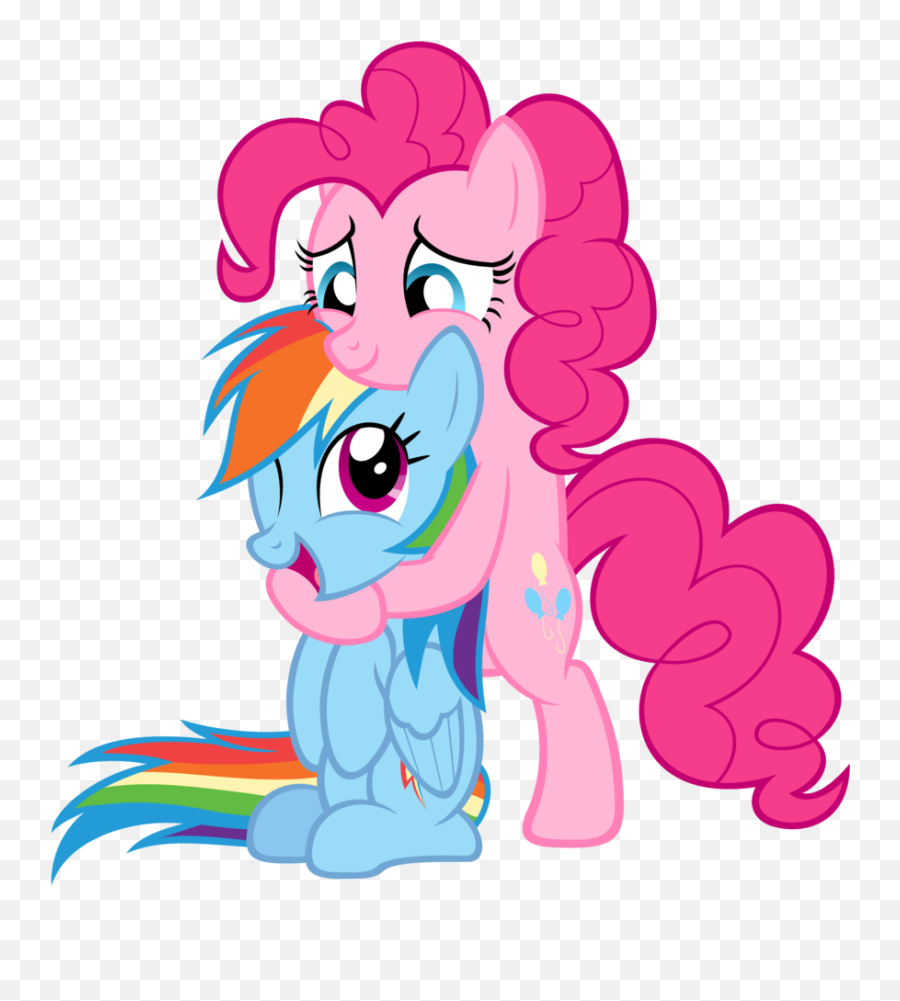 Why Does Pinkie Pie Have A Strong Relationship With Rainbow - Rainbow Dash Strong Emoji,Rainbow Dash Emoji