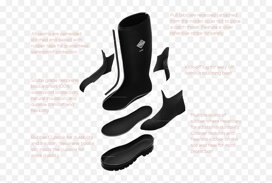Menu0027s Chore Wide Calf The Original Muck Boot Company - Round Toe Emoji,Emotion High Leg Boots